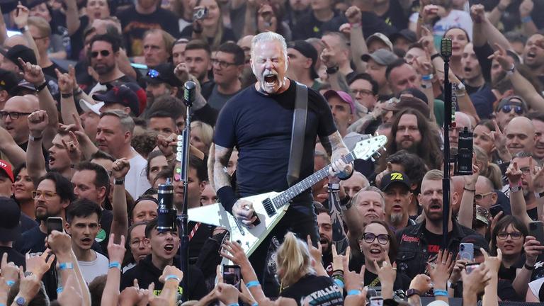 Rekord-Konzert von Metallica im Berliner Olympiastadion