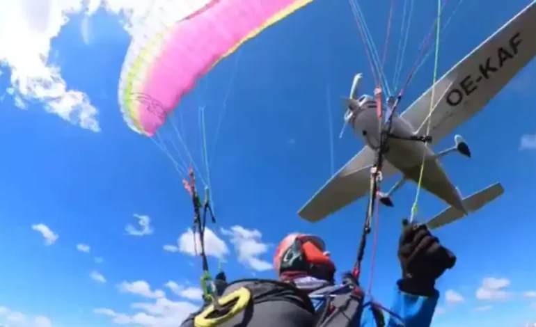 Gleitschirmkollision mit Cessna: Pilotin entgeht knapp dem Tod