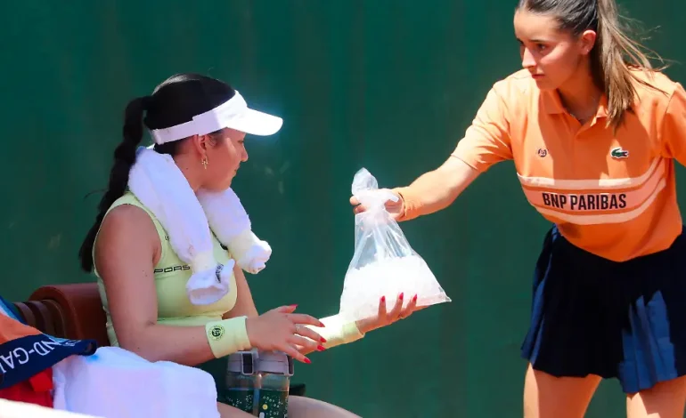 Herausforderungen bei den French Open: Hitze und Erfolg für Eva Lys