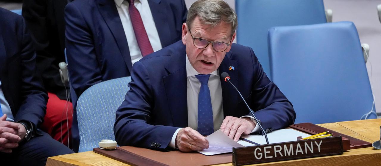Deutschland bewirbt sich um einen Sitz im UN-Sicherheitsrat