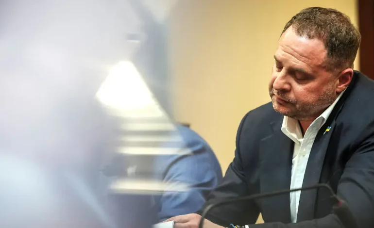 Ehemaliger ukrainischer Präsidialamtschef Andrij Jermak in Untersuchungshaft