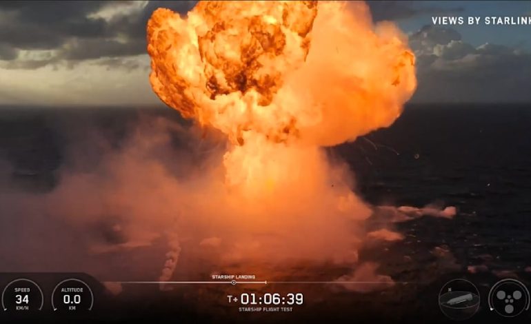 SpaceX testet Starship V3: Spektakuläre Explosion bei der Landung