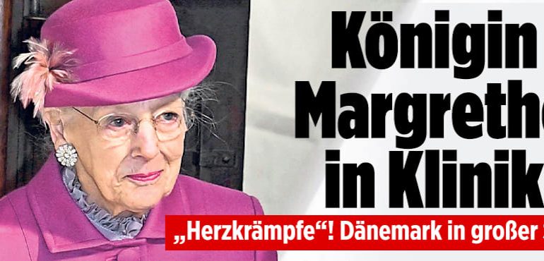 Dänemark in Sorge: Königin Margrethe im Krankenhaus