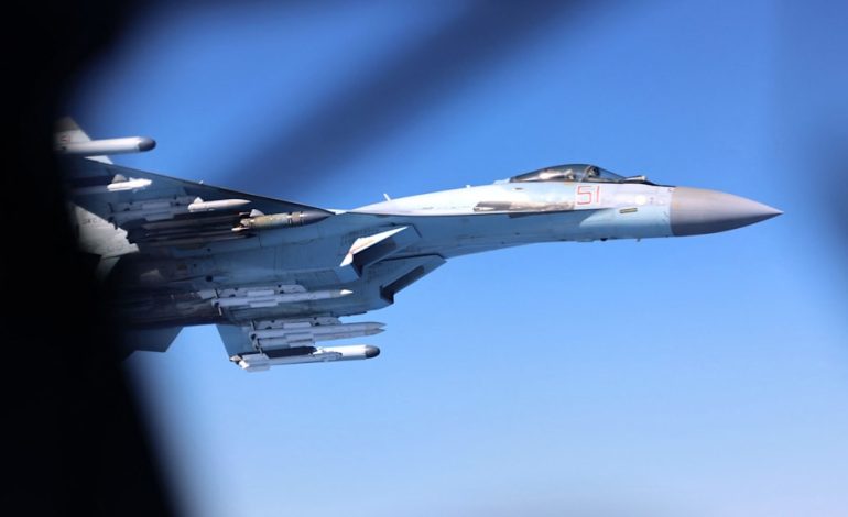 Russische Kampfjets behindern britisches Aufklärungsflugzeug