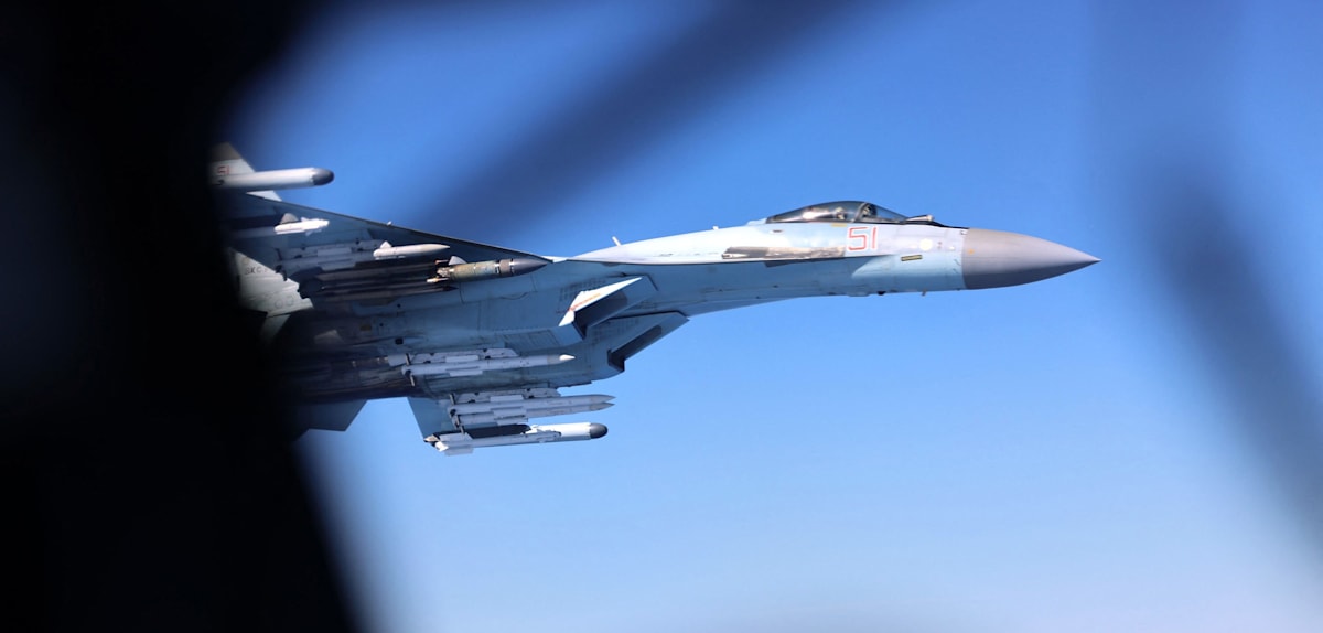 Russische Kampfjets behindern britisches Aufklärungsflugzeug
