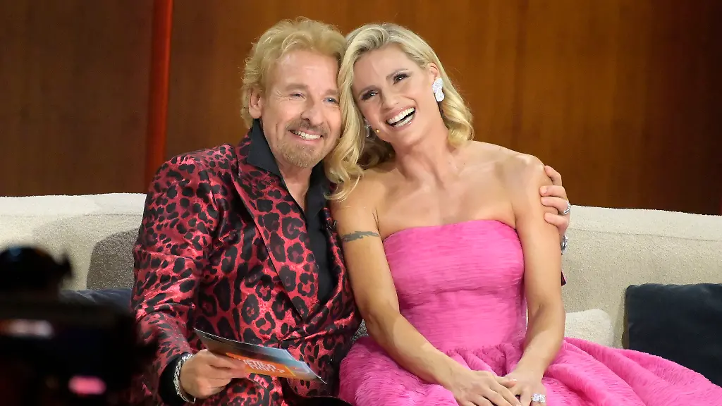 Michelle Hunziker über die Beziehung zu Thomas Gottschalk und seine Krebserkrankung