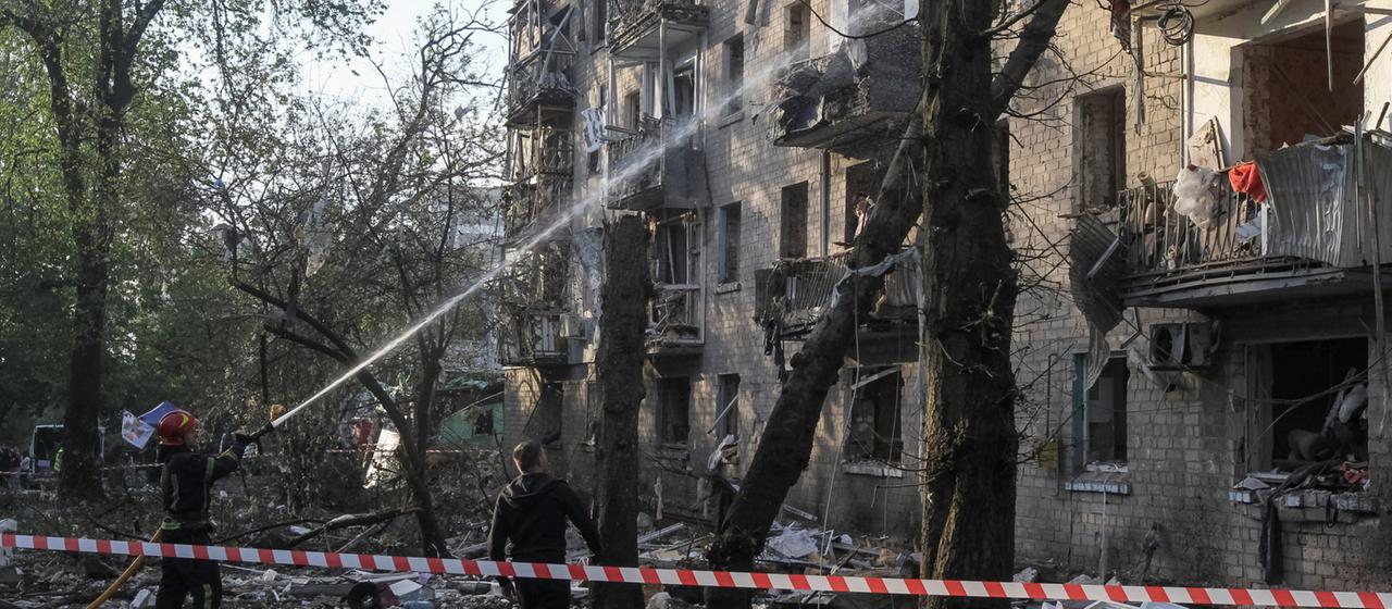 Neue Drohnenangriffe in der Ukraine und Russland