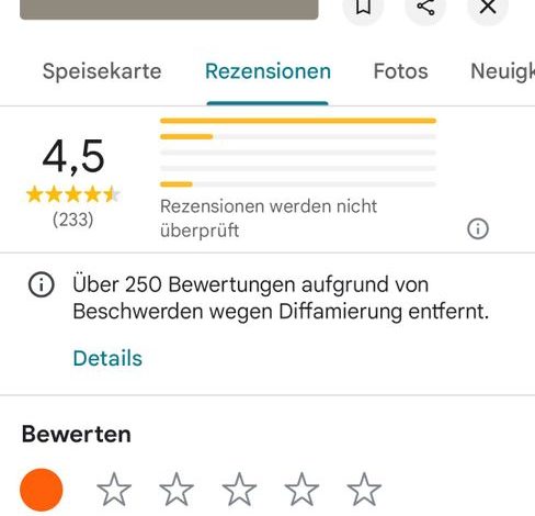 Googles Neue Transparenzrichtlinie bei Bewertungen