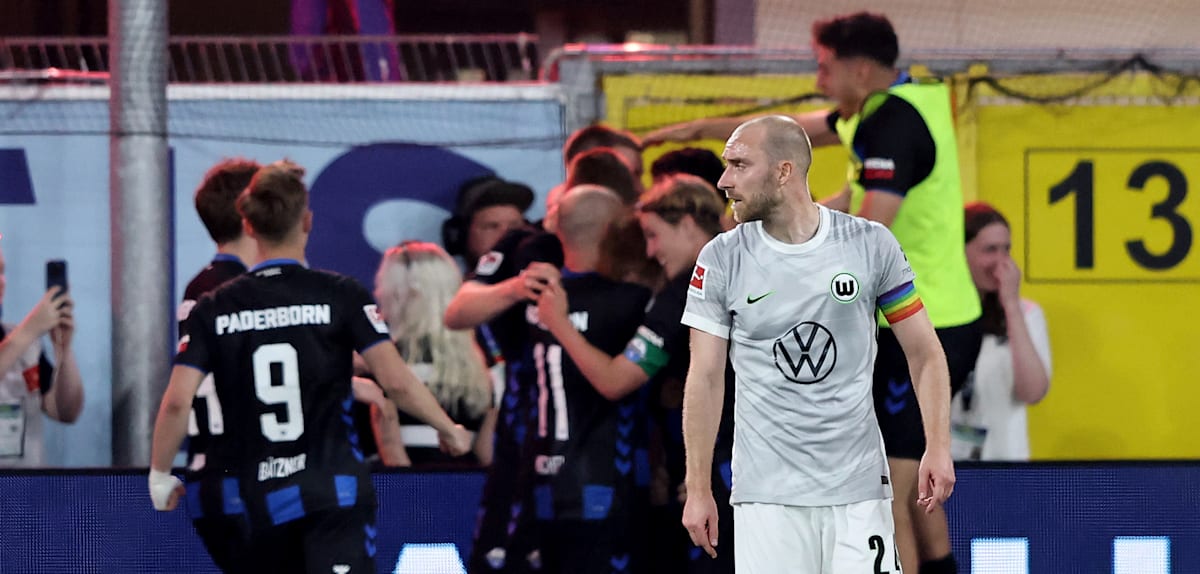 Paderborn besiegt Wolfsburg: historische Bundesliga-Abstieg