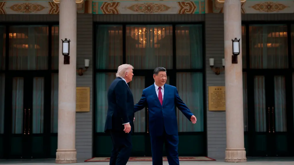 Xi begrüßt Trump im Zentrum der Macht Chinas