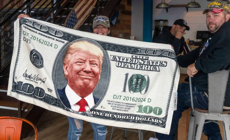 Zweifelhaftes Vorhaben: Trump auf einer 250-Dollar-Note