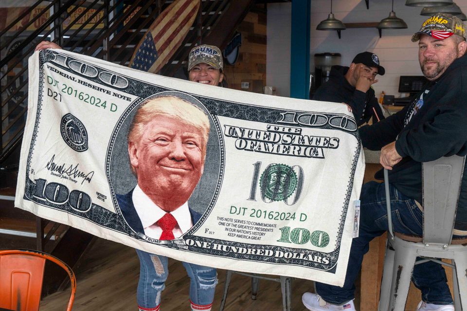 Zweifelhaftes Vorhaben: Trump auf einer 250-Dollar-Note