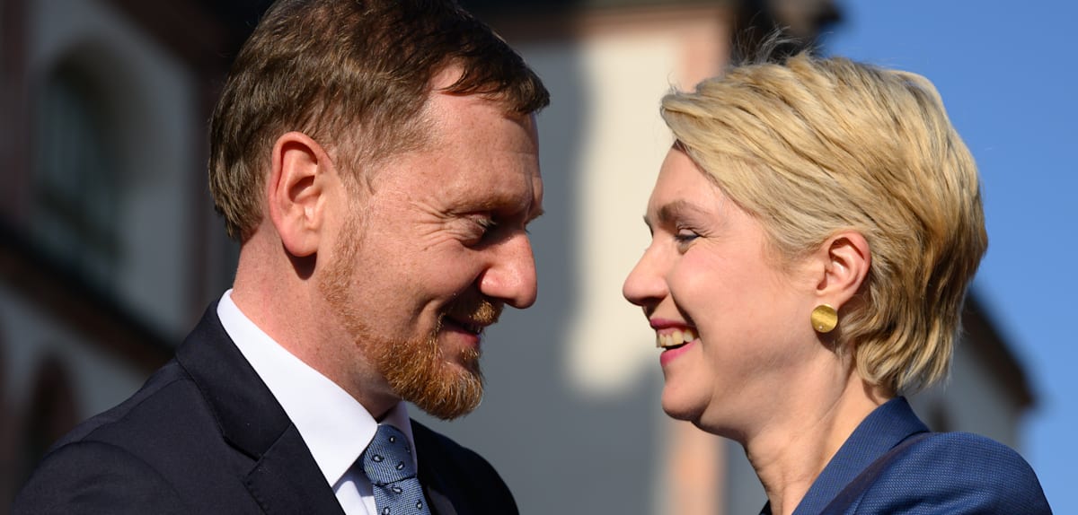 Michael Kretschmers Aufruf zur Wahl von Manuela Schwesig