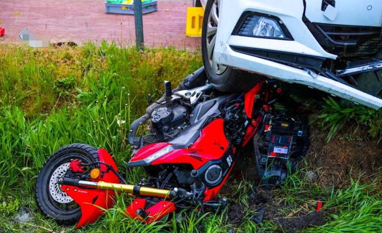 Schwerer Unfall in Brandenburg: Fahrschüler auf Motorrad verletzt