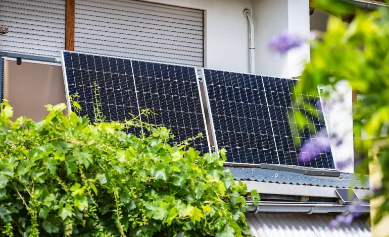 Effiziente Solarlösung im Balkonkraftwerk-Set