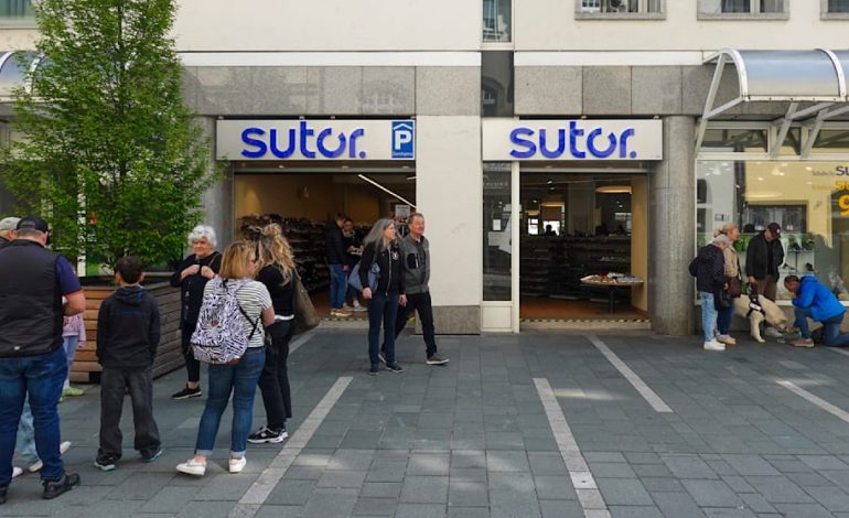 Schuhkette Sutor wird gerettet: Sechs Filialen müssen schließen