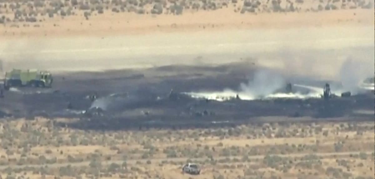 B-52-Bomber-Absturz in Kalifornien: Acht Tote