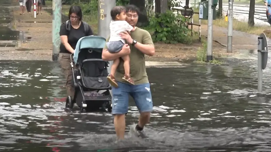 Berlin von Unwetter getroffen
