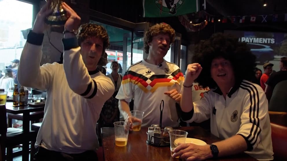 Fanvorfreude in Boston vor Deutschland-Spiel