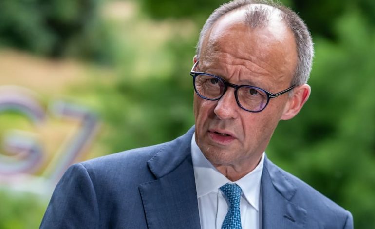 Bundeskanzler Friedrich Merz über die Friedensbemühungen in Nahost