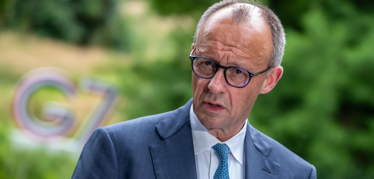 Bundeskanzler Friedrich Merz über die Friedensbemühungen in Nahost