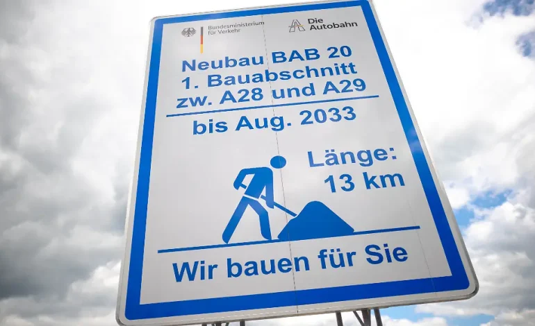 Beginn des Ausbaus der A20 in Niedersachsen