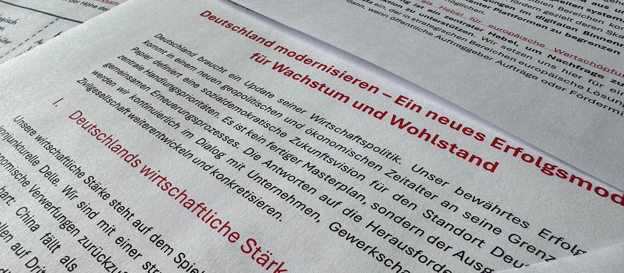 Wie die SPD Deutschland aus der Wirtschaftskrise führen will
