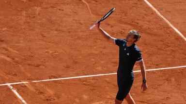 Alexander Zverevs letzter Schritt zum großen Triumph bei den French Open