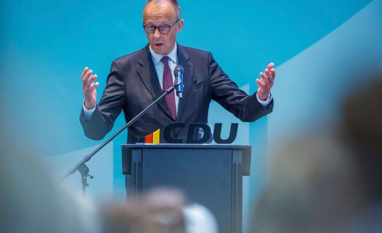 Bundeskanzler Merz beim Landesparteitag: Zuversicht und Reformen