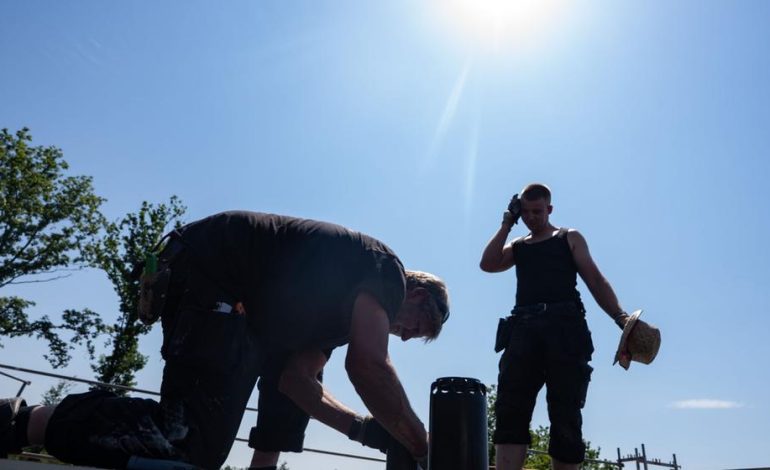 Hitzewelle und Unwetter in Deutschland