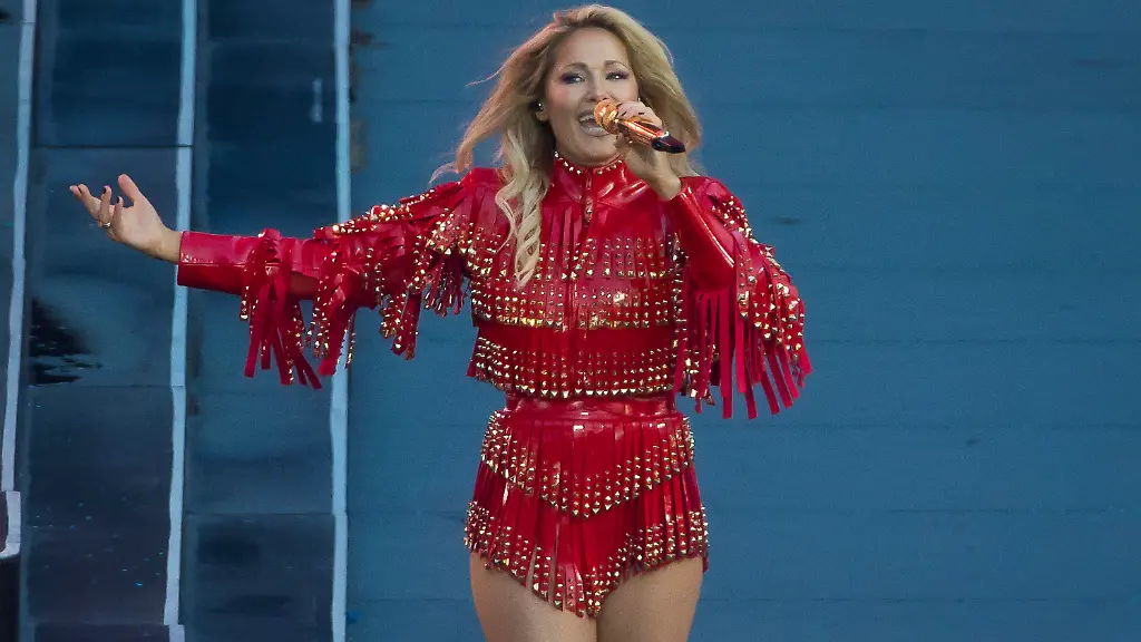 Helene Fischer bei Hitze in Frankfurt