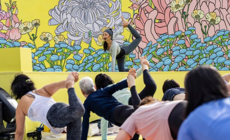 Lululemon Yogaevent in Shanghai