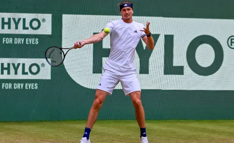 Zverev kämpft sich in Halle ins Halbfinale