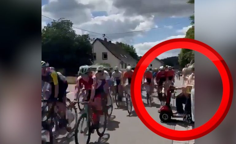 Seniorin verursacht Massencrash auf der Rennstrecke