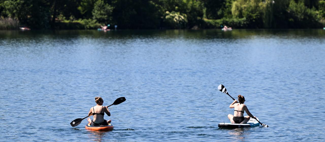 Sommer, Sonne, sauber Schwimmen