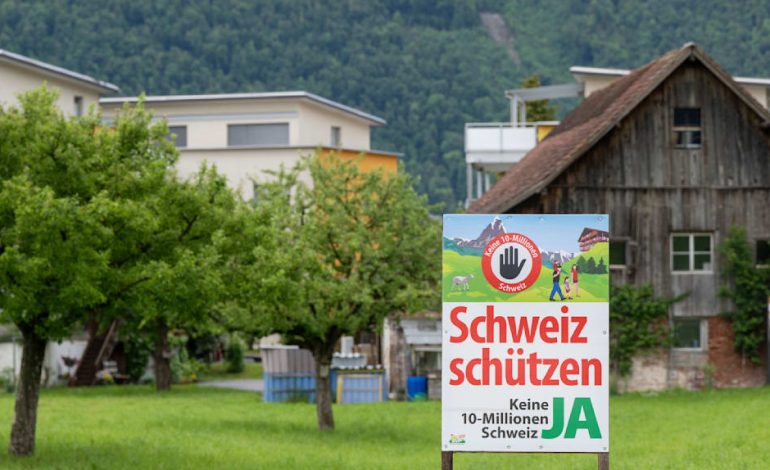 Schweiz debattiert über Volksinitiative zur Begrenzung der Zuwanderung
