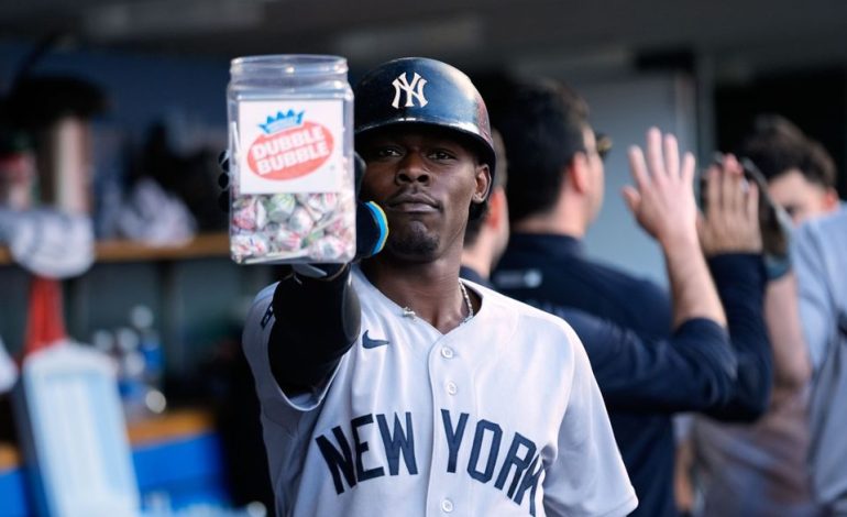 Ein ungewöhnliches Lolli-Debüt: Jazz Chisholm Jr. bei den Yankees