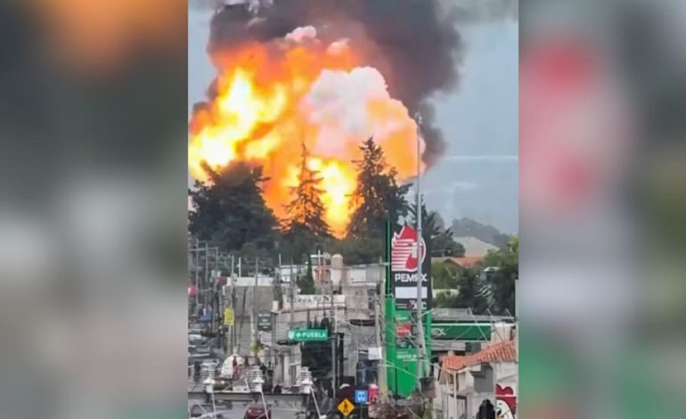 Schwere Explosion in einem Treibstofflager in Mexiko führt zu Evakuierungen