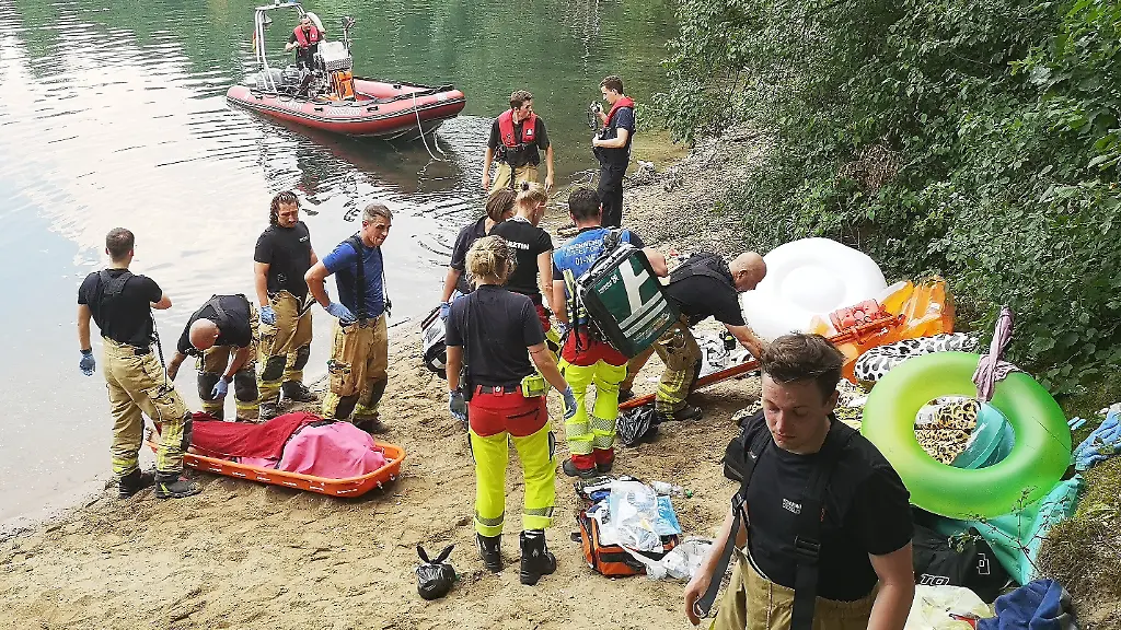 Ertrinken bei Badeunfällen in Deutschland