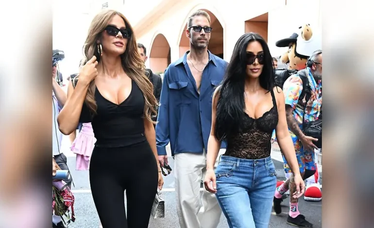 Kim Kardashian entzündet Liebesgerüchte bei Monaco-Rennen