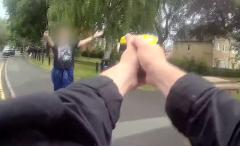 Neuer Taser im Einsatz: 60-Jähriger von Polizei niedergestreckt
