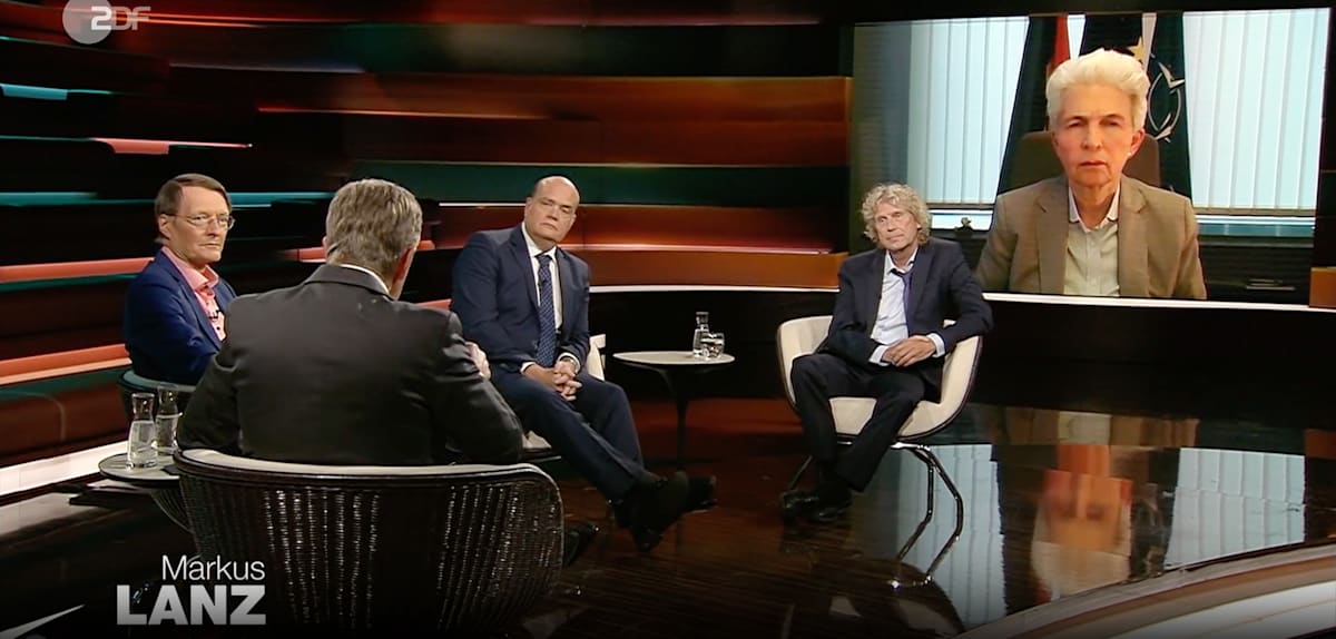 Heftige Wortgefechte bei Markus Lanz: Strack-Zimmermann vs. Lauterbach