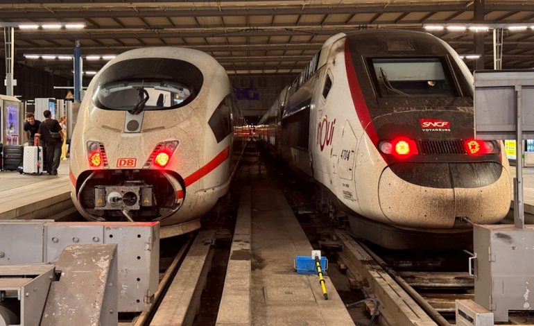 Bahnverkehr in Deutschland aufgrund von Funkstörung unterbrochen