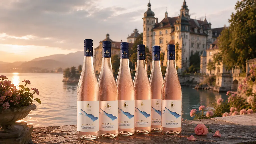 Rosé Weine vom Bodensee: Sechs Flaschen für 29,70 Euro