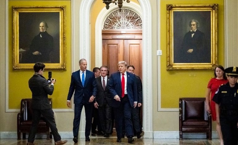Trump erhöht Druck auf eigene Partei für den ‚Save America Act‘
