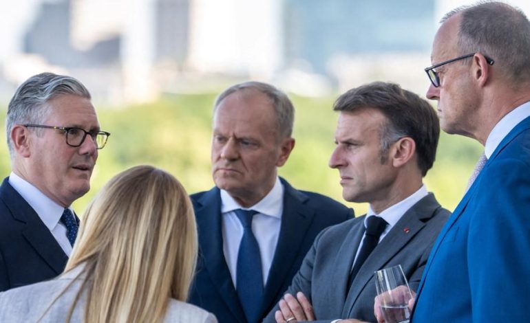 E5-Treffen in Berlin: Einigkeit und Abschied von Starmer