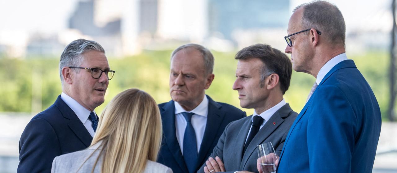 E5-Treffen in Berlin: Einigkeit und Abschied von Starmer