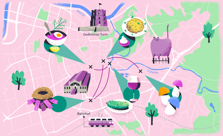 Entdeckungstour durch Vilnius: Eine kulinarische Reise