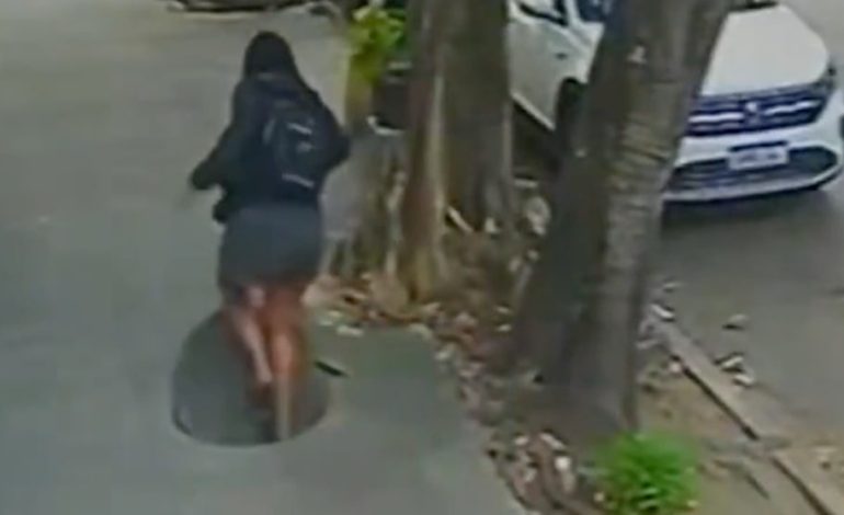 Unfall in Rio de Janeiro: Frau stürzt in offenen Gully