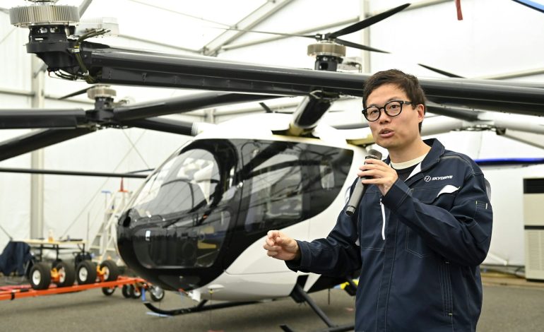 Fliegende Autos: Der Skydrive in Tokio